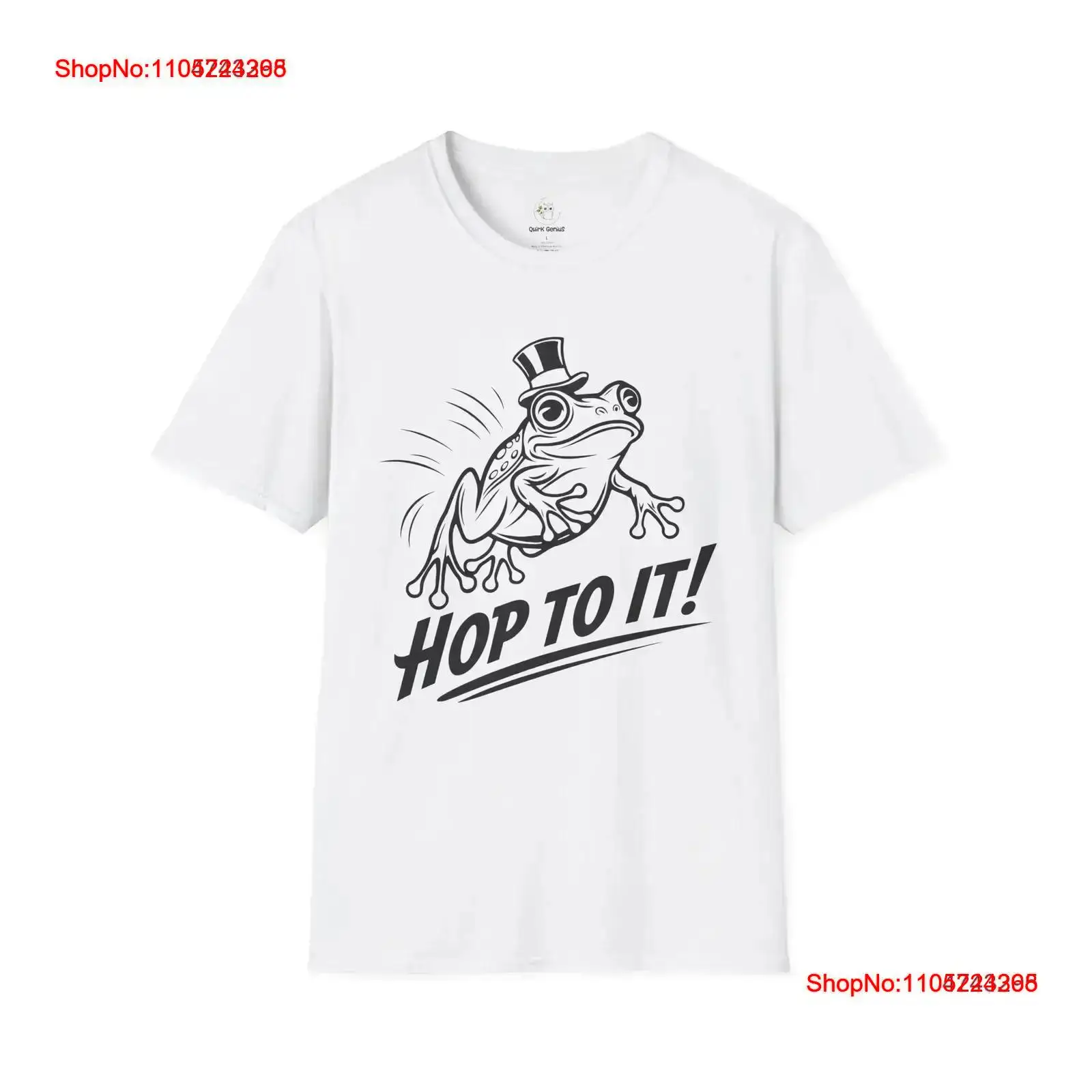 Quirky Vintage Fashion - Funny Quirky T Shirt HOP TO