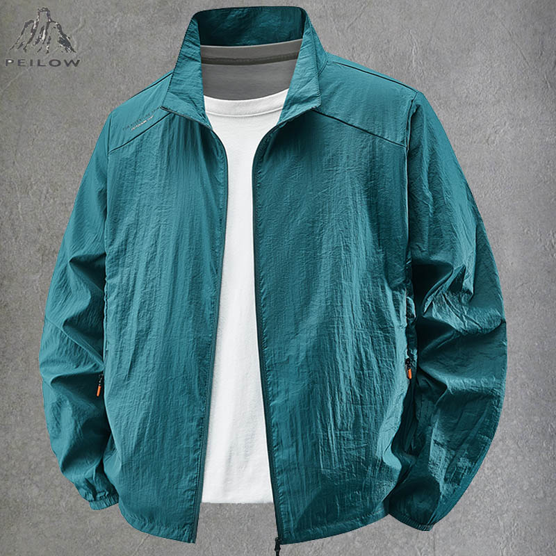 Varsity Jacket Wool - OverSize 7XL 8XL Men`s Windbreaker Summer
