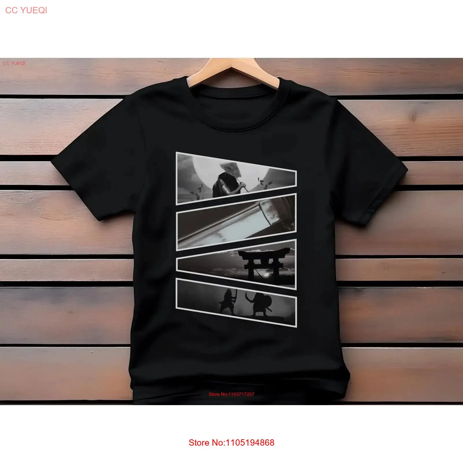 Samurai graphic T Shirt comic  – обзор и цена Vintage Fashion Knitwear Book
