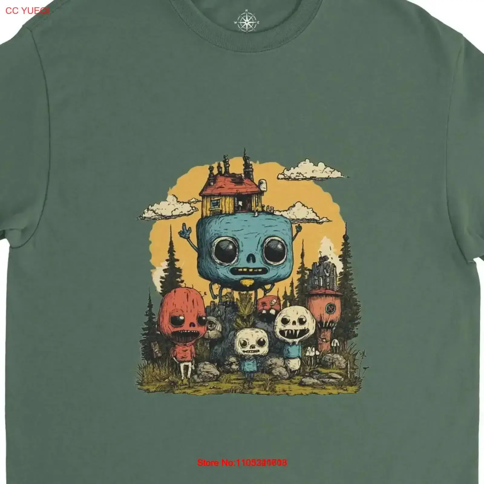 Quirky Village People T Shirt  – обзор и цена Quirky Vintage Fashion
