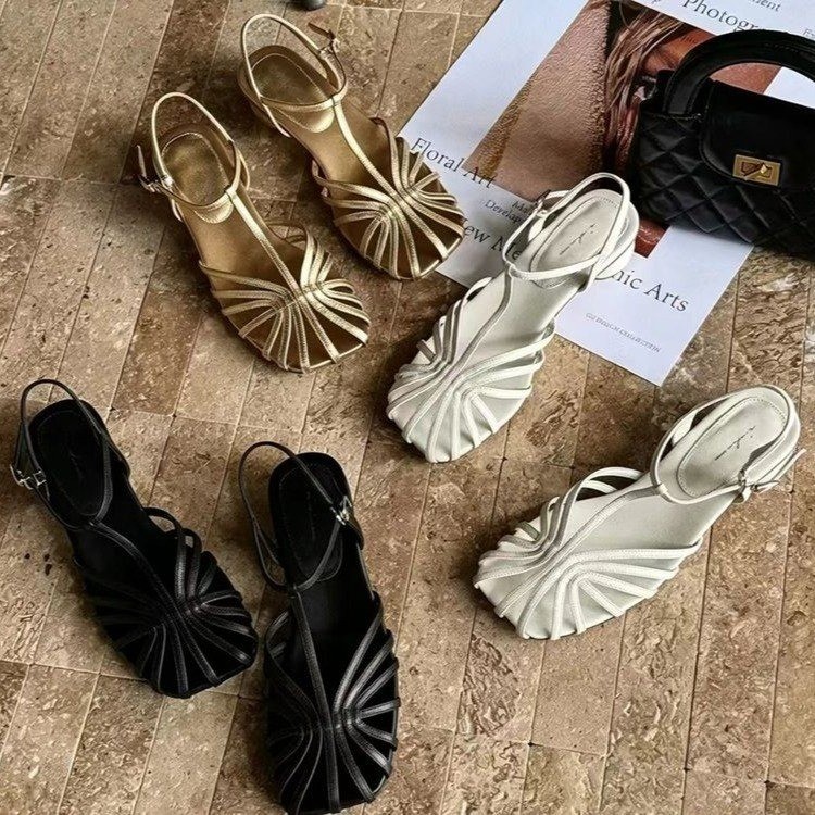 French-style Vintage Woven Toe – обзор и цена Vintage Women Fashion