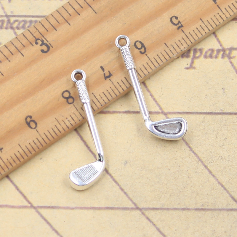20pcs Charms golf club 27x9mm  – обзор и цена Vintage Fashion Club Photos