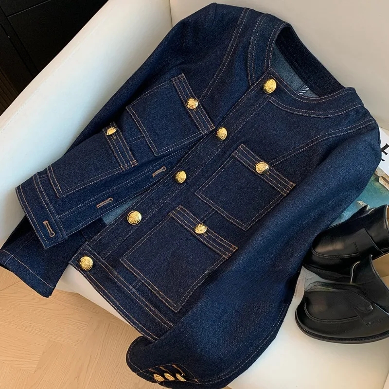 Korea Style Casual Denim Coat  – обзор и цена Vintage Fashion Korea