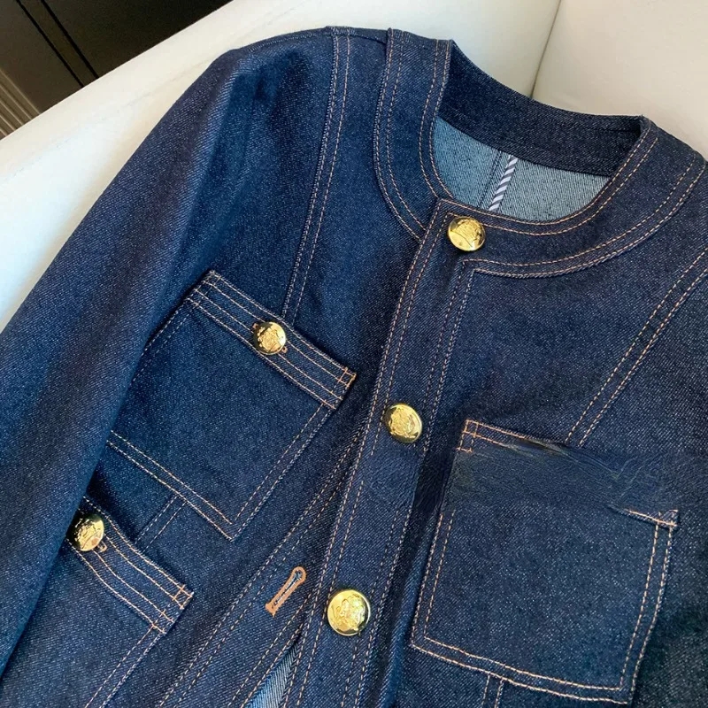 Korea Style Casual Denim Coat  – обзор и цена Vintage Fashion Korea