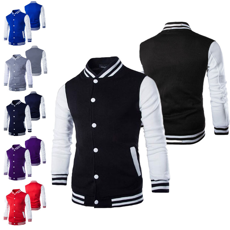 Hoodies Men/Boy Baseball Jacke – обзор и цена Varsity Jacket Wool