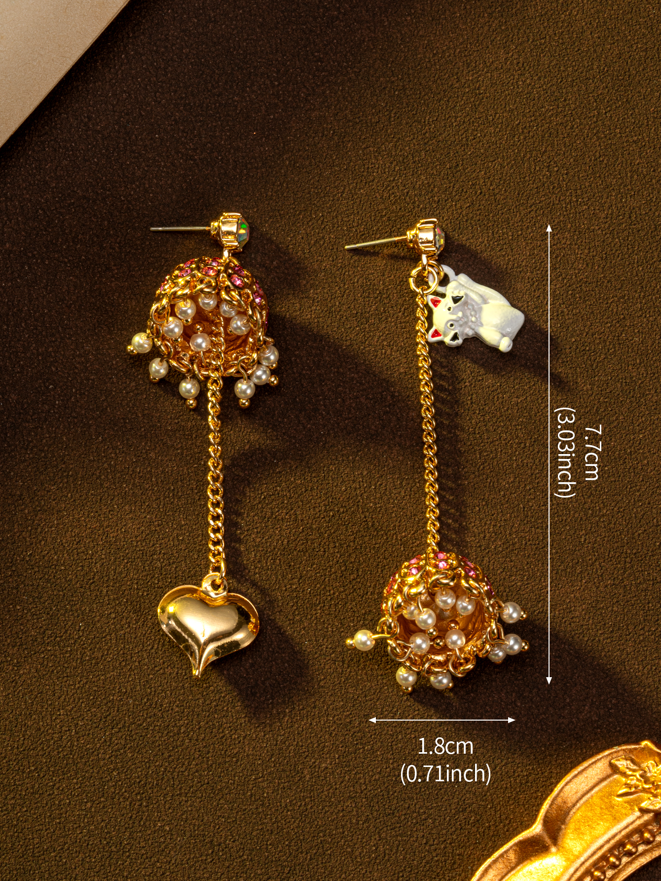 1 Pair of Vintage Rhinestone-E – обзор и цена Quirky Vintage Fashion