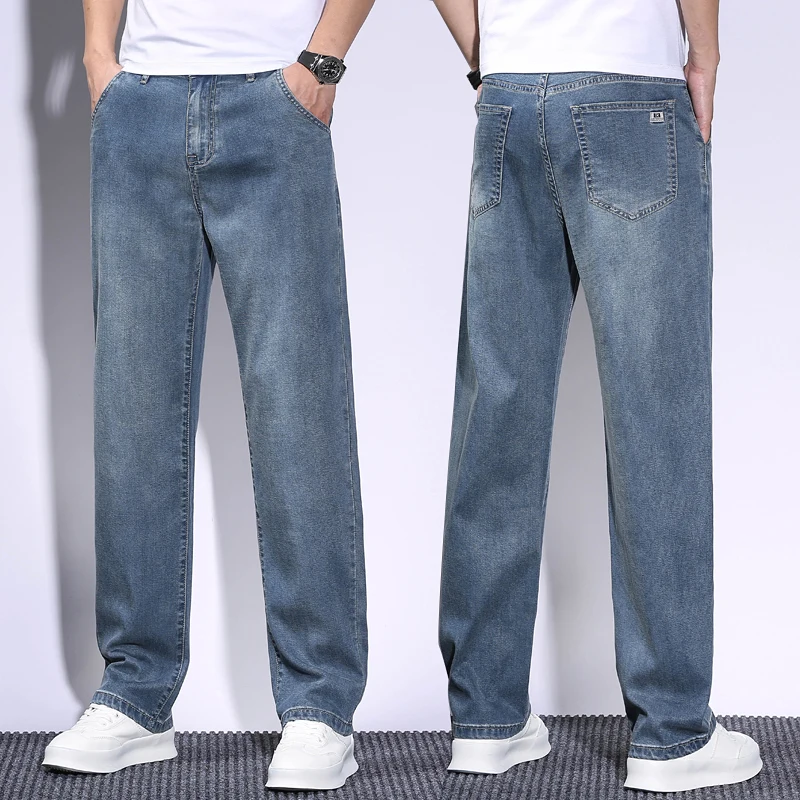 Soft Men's Lyocell Baggy Jeans – обзор и цена Vintage Fashion Korea