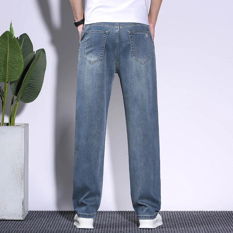 Soft Men's Lyocell Baggy Jeans – обзор и цена Vintage Fashion Korea