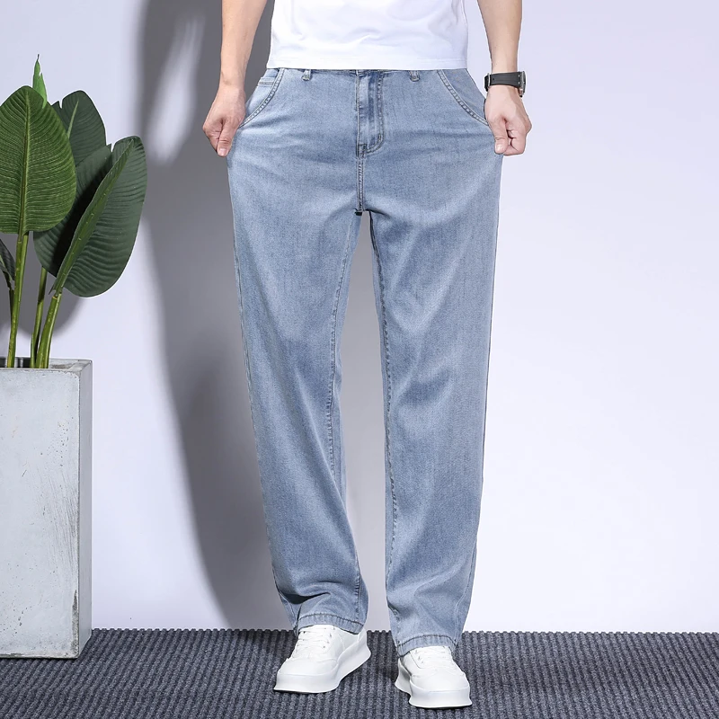 Soft Men's Lyocell Baggy Jeans – обзор и цена Vintage Fashion Korea