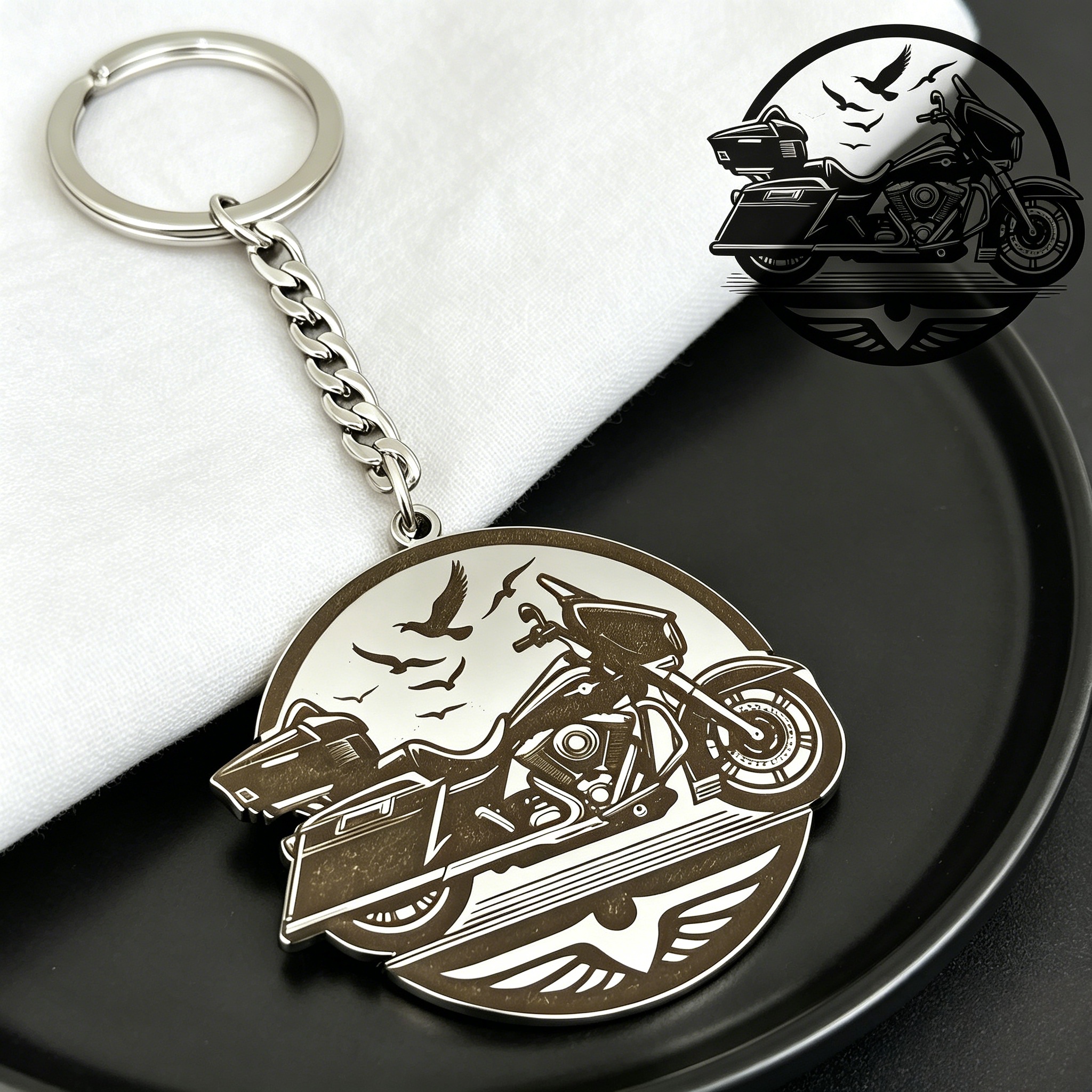 Custom Logo Keychain Vintage P – обзор и цена Vintage Fashion Club Photos