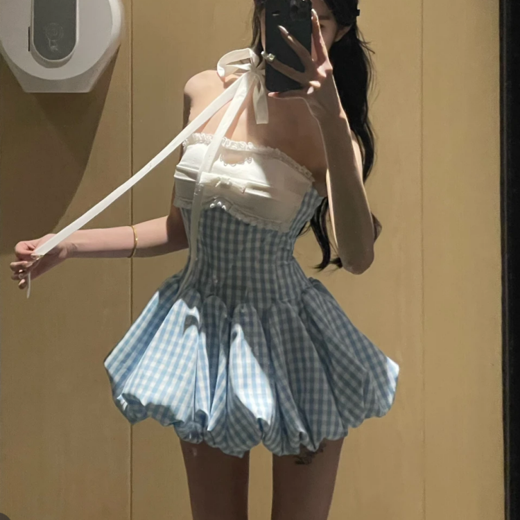 Korea Style Kawaii Retro Plaid – обзор и цена Vintage Fashion Korea