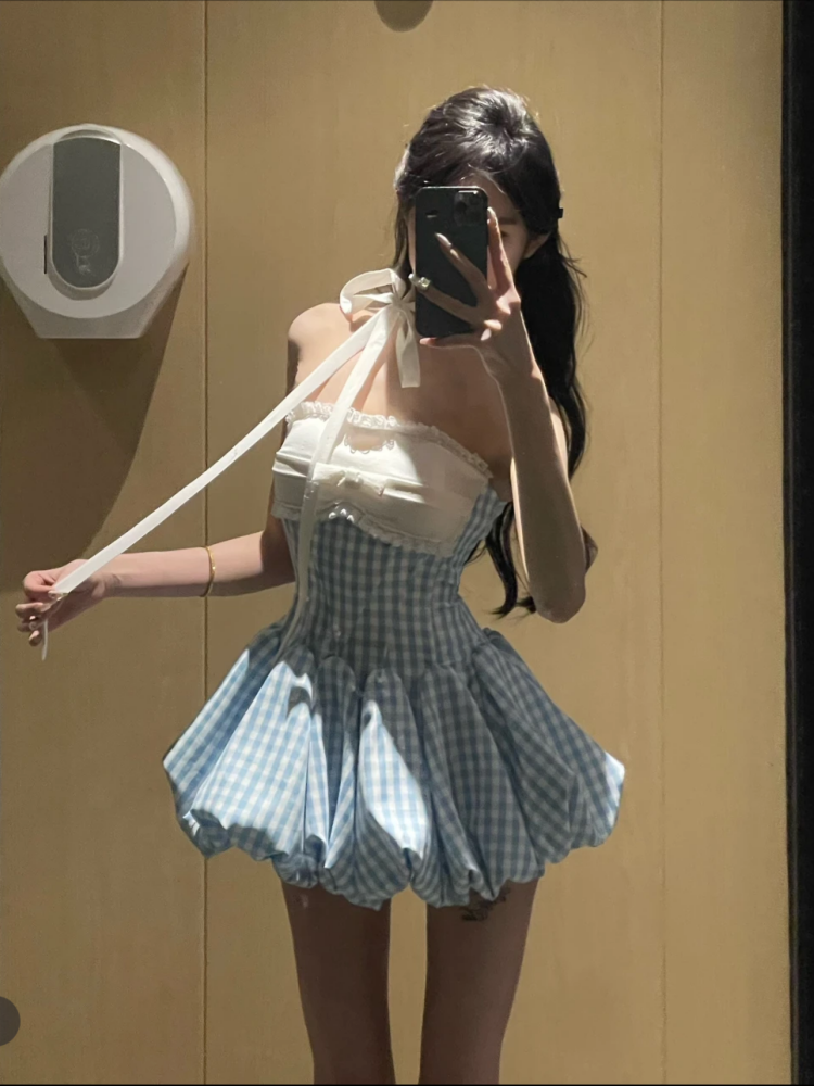 Korea Style Kawaii Retro Plaid – обзор и цена Vintage Fashion Korea