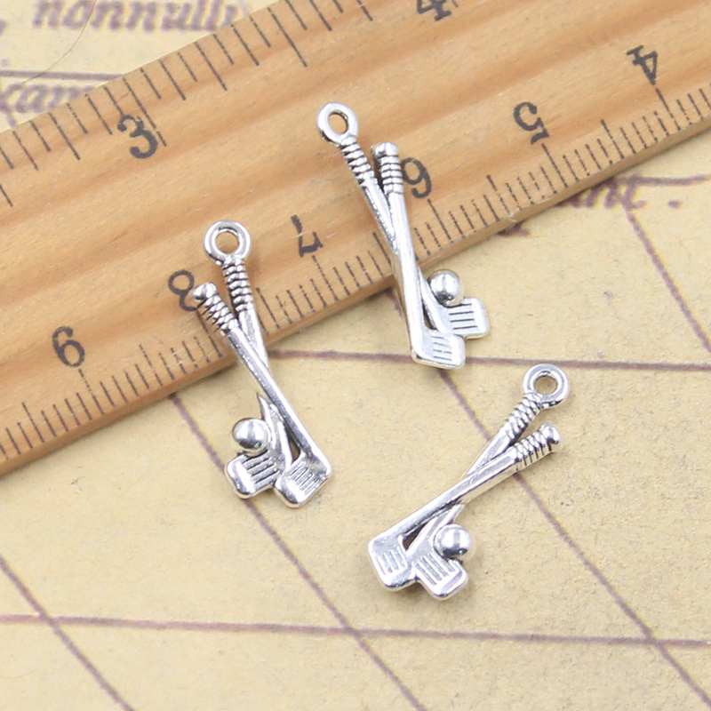 30pcs Charms Golf Club 22x8mm  – обзор и цена Vintage Fashion Club Photos