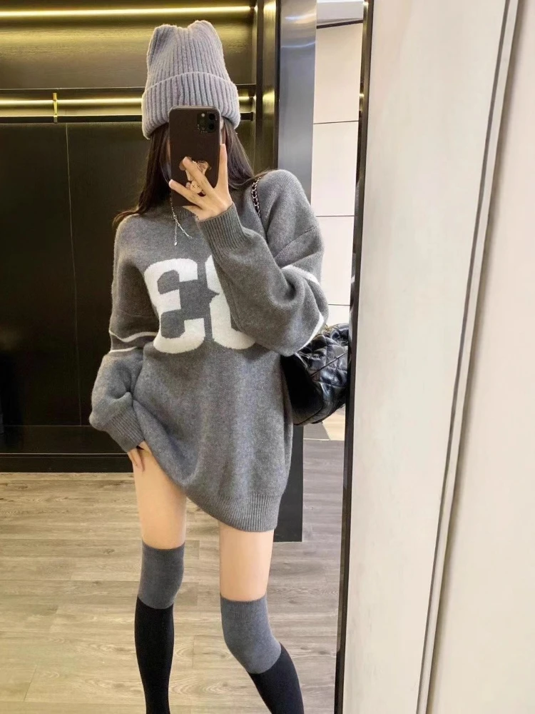 Y2K Vintage Knitted Sweater Wo – обзор и цена Vintage Women Fashion