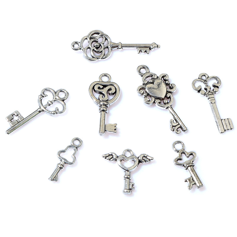 50pcs Vintage Small Key Charms – обзор и цена Vintage Fashion Theme