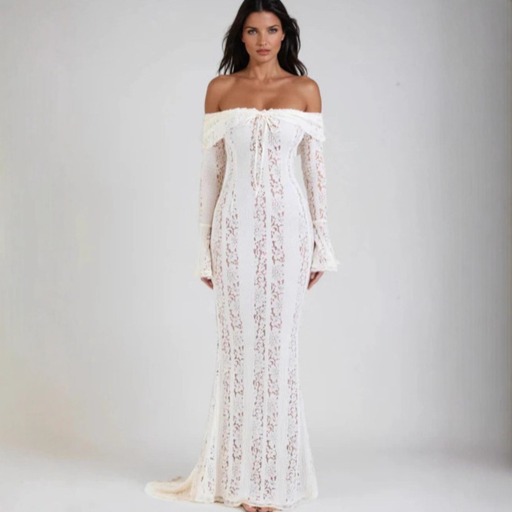 Dress Vintage Hollow Out Flora – обзор и цена Vintage Fashion Women Dresses