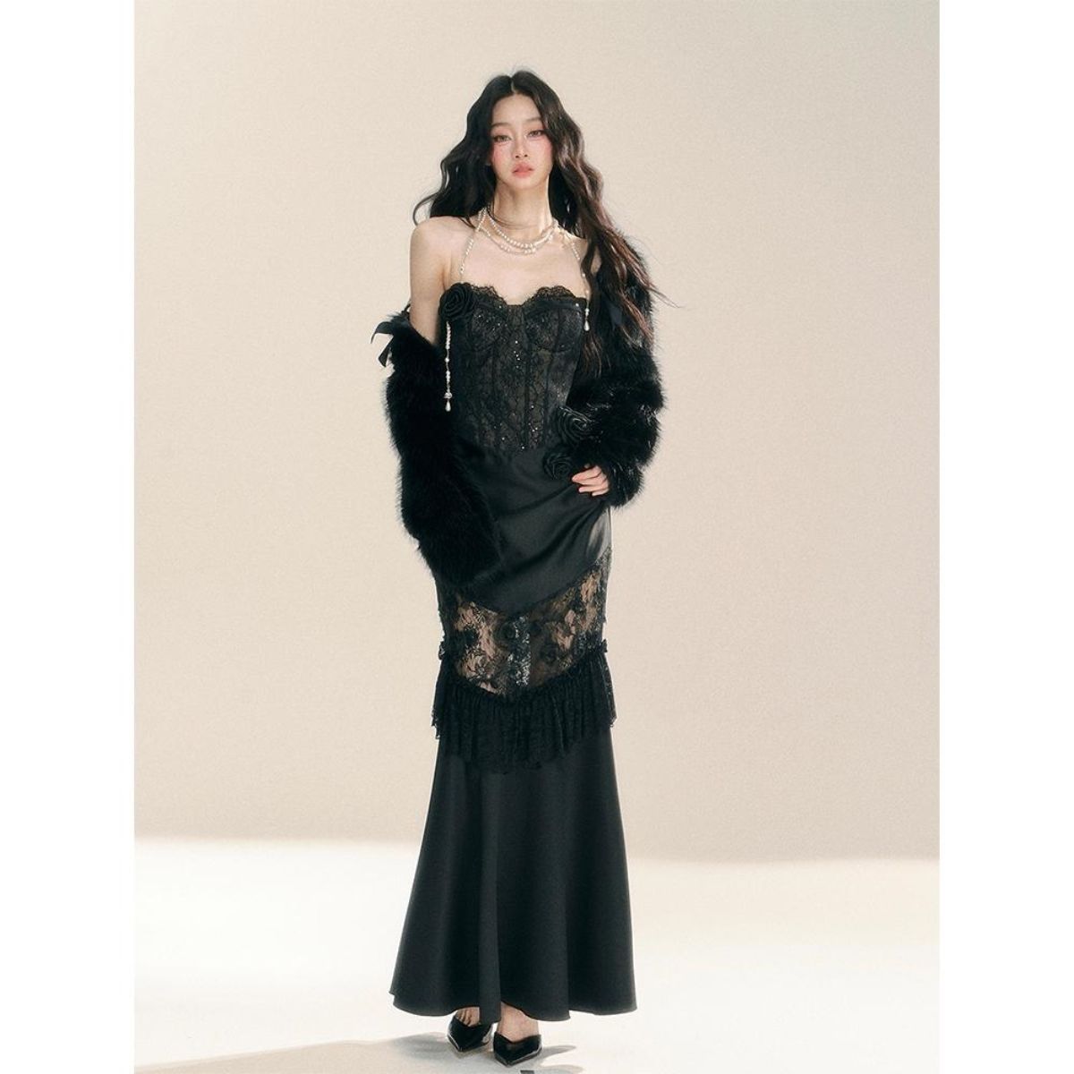 Vintage Gothic Grunge Y2k Lace – обзор и цена Vintage Fashion Women Dresses