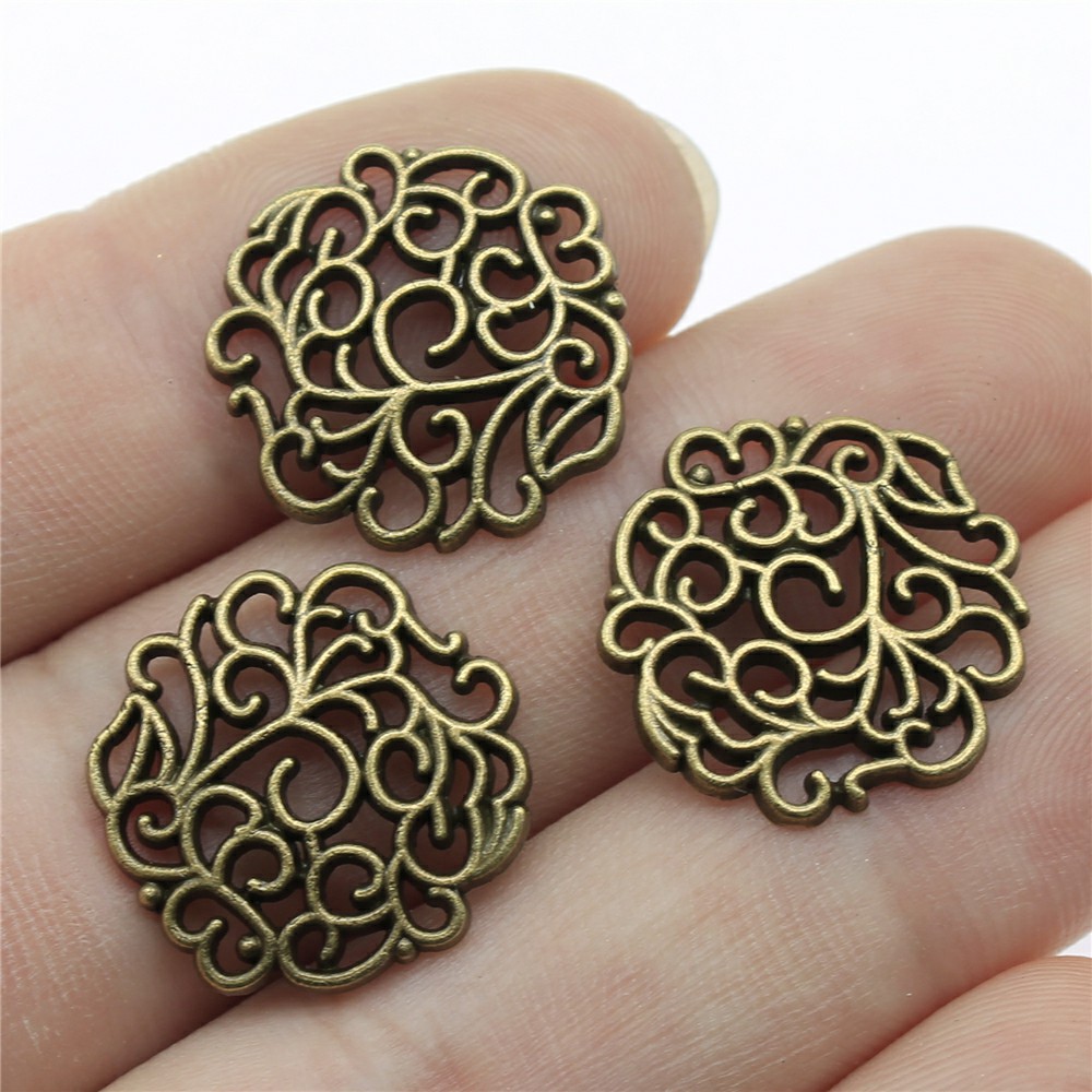 10pcs 18x18mm 2 Colors Antique – обзор и цена Vintage Fashion Theme