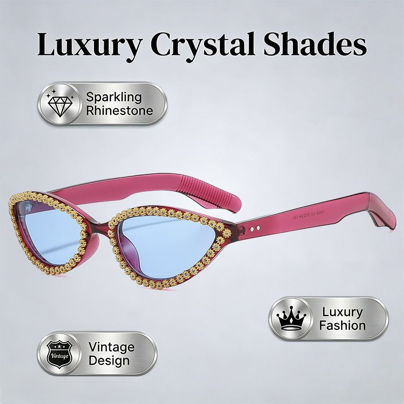 Retro Small Cat Eye Sunglasses – обзор и цена Vintage Fashion Club Photos