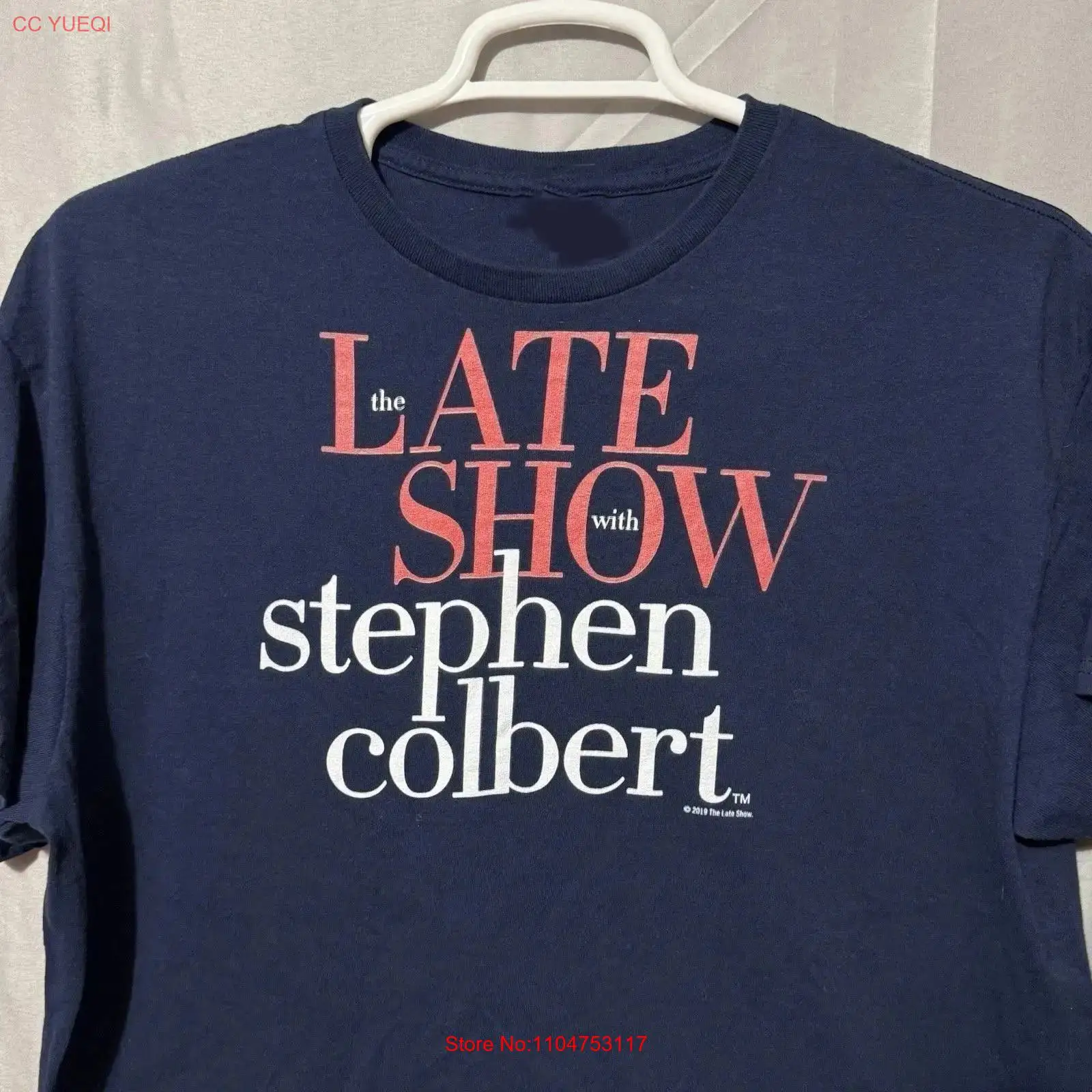 The Late Show with Stephen Col – обзор и цена Vintage Fashion T Shirts
