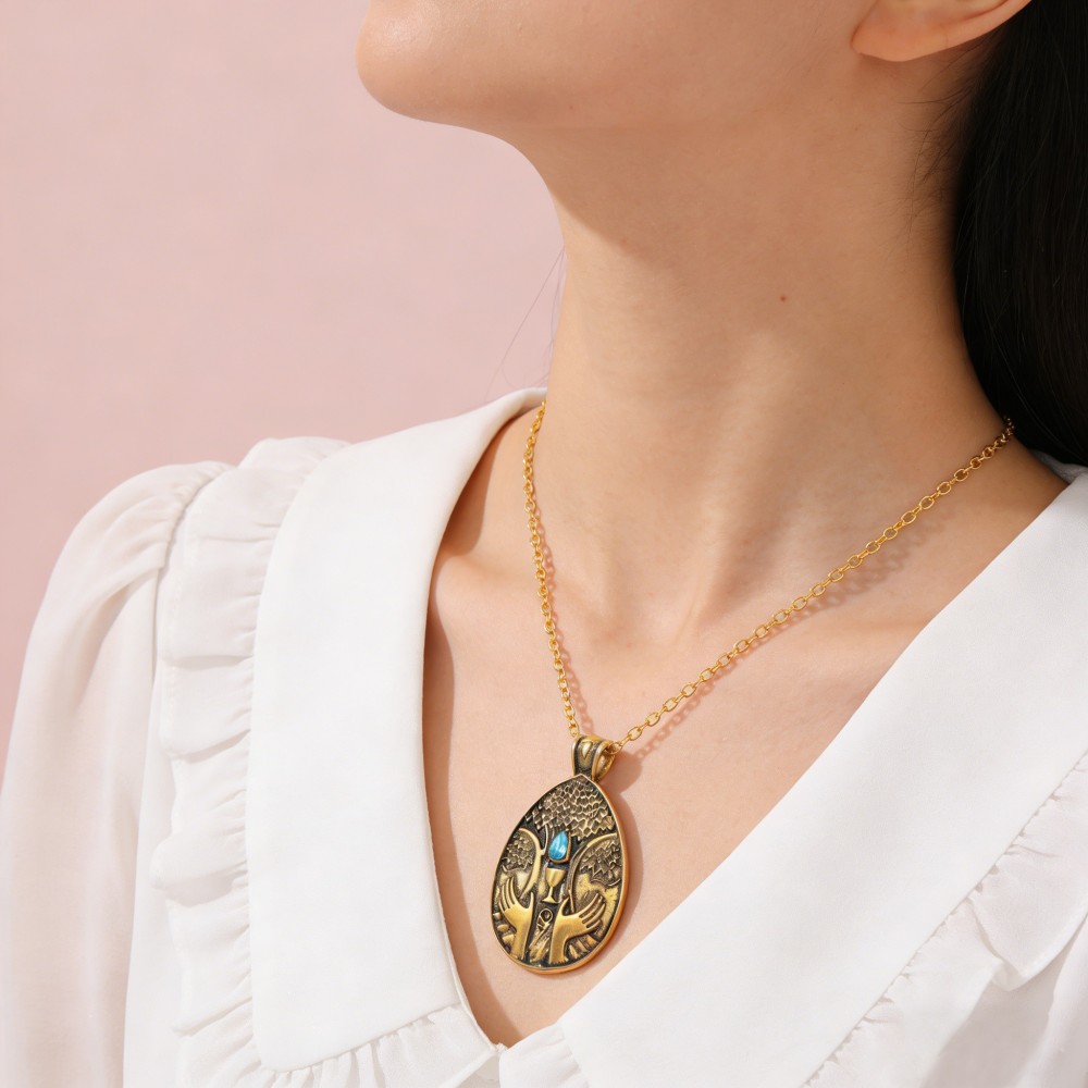 Vintage Game Pendant Necklace  – обзор и цена Vintage Fashion Video