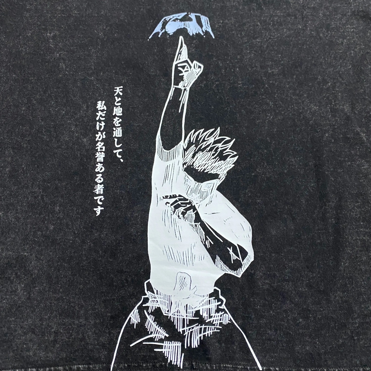 The Honored One Gojo JJK Acid  – обзор и цена Vintage Fashion T Shirts
