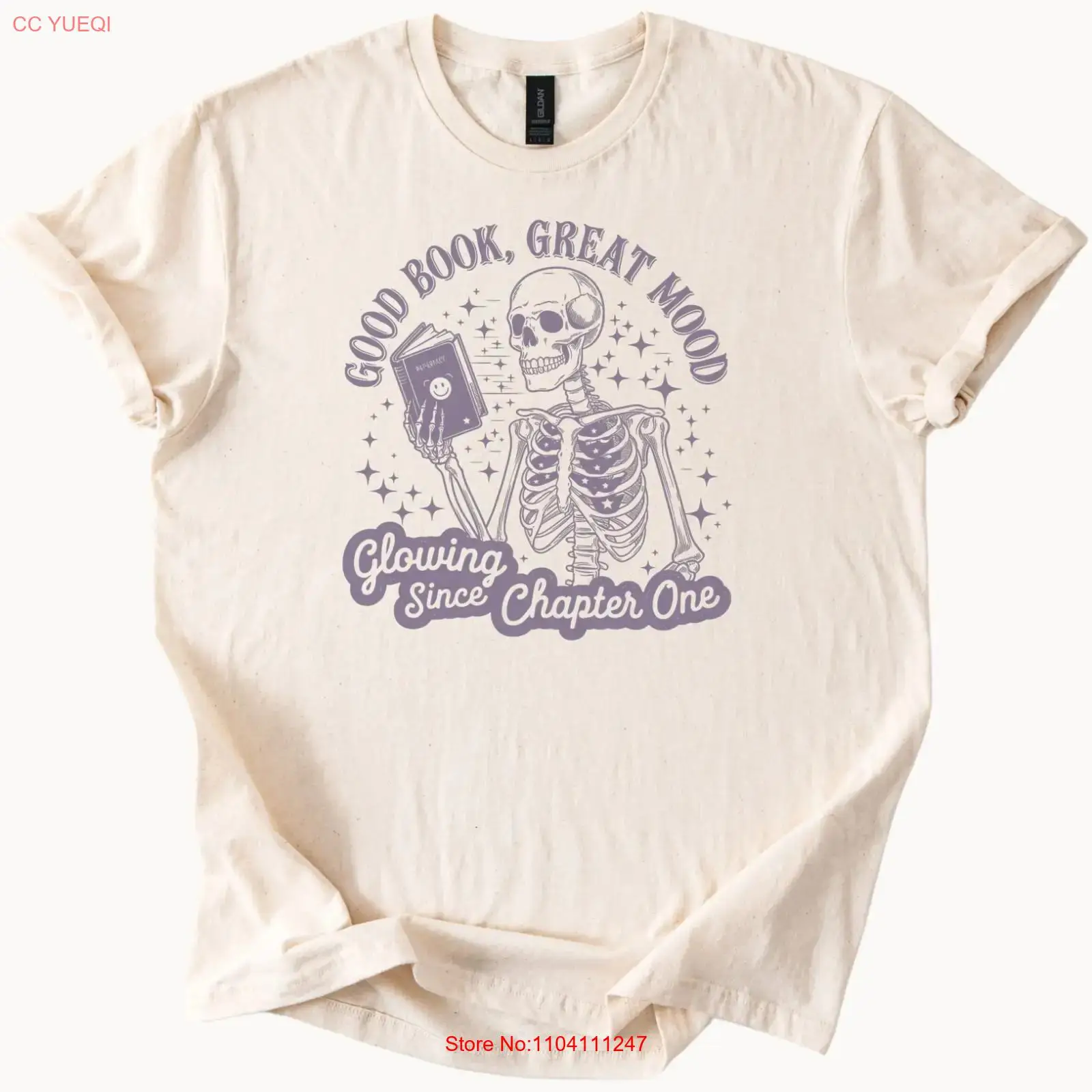 Book Lover Skeleton T Shirt Go – обзор и цена Vintage Fashion Knitwear Book