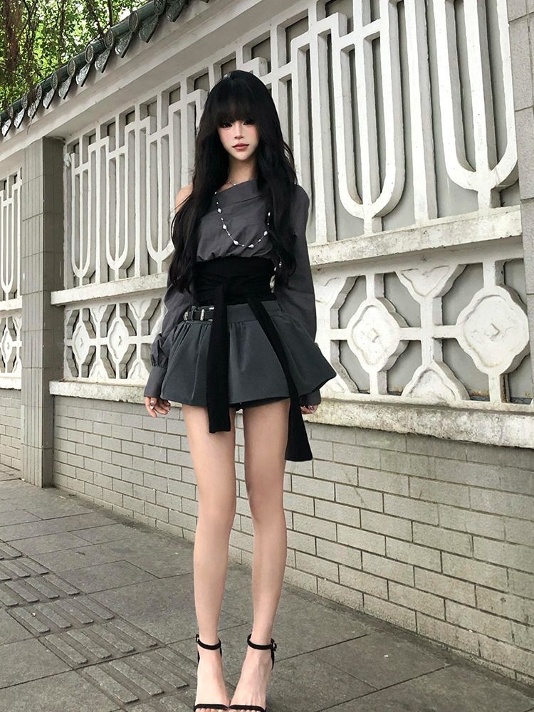 2026 Hot Girl Sexy Gothic Slim – обзор и цена Vintage Fashion T Shirts