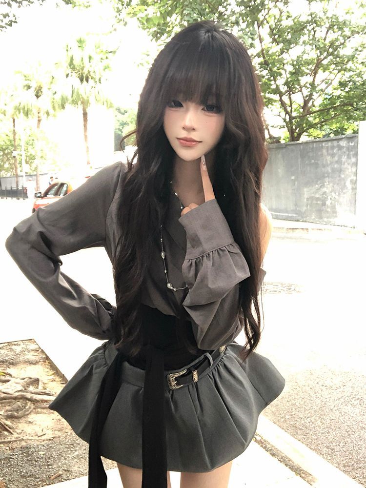 2026 Hot Girl Sexy Gothic Slim – обзор и цена Vintage Fashion T Shirts