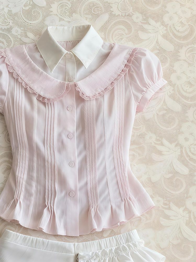 Sweet 2-Piece Set Woman Clothe – обзор и цена Vintage Fashion Korea