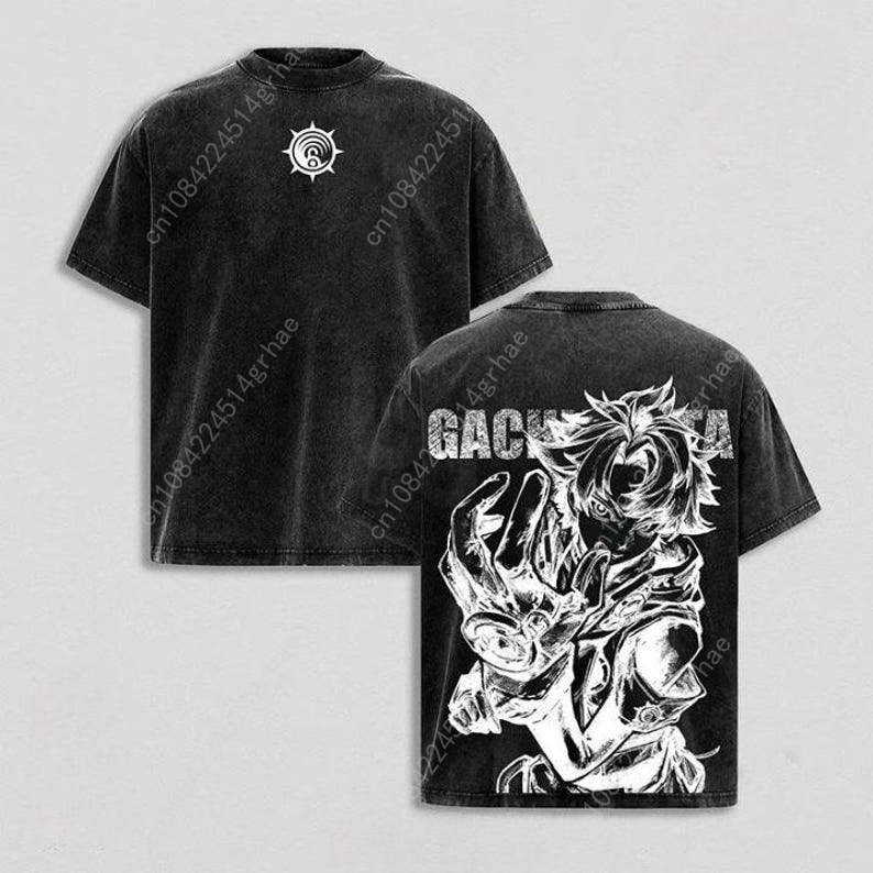 Gachiakuta Vintage Anime Washe – обзор и цена Vintage Fashion T Shirts