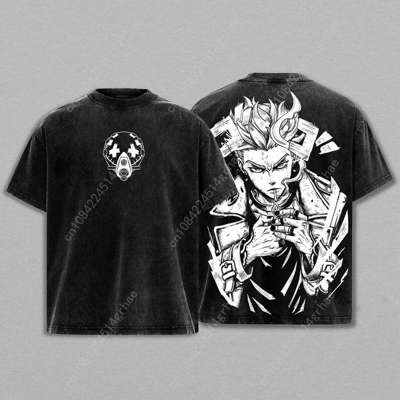 Gachiakuta Vintage Anime Washe – обзор и цена Vintage Fashion T Shirts