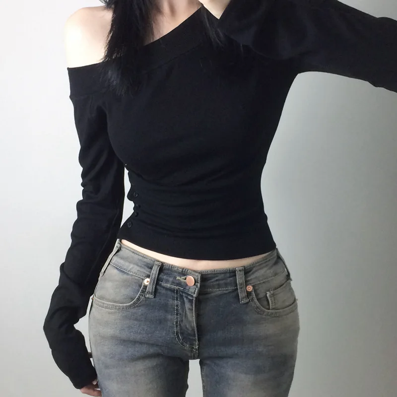 Y2K Vintage Pleated Button T-S – обзор и цена Vintage Fashion T Shirts