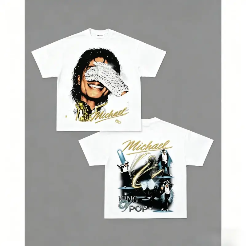 [100% cotton]Michael Jackson K – обзор и цена Vintage Fashion T Shirts