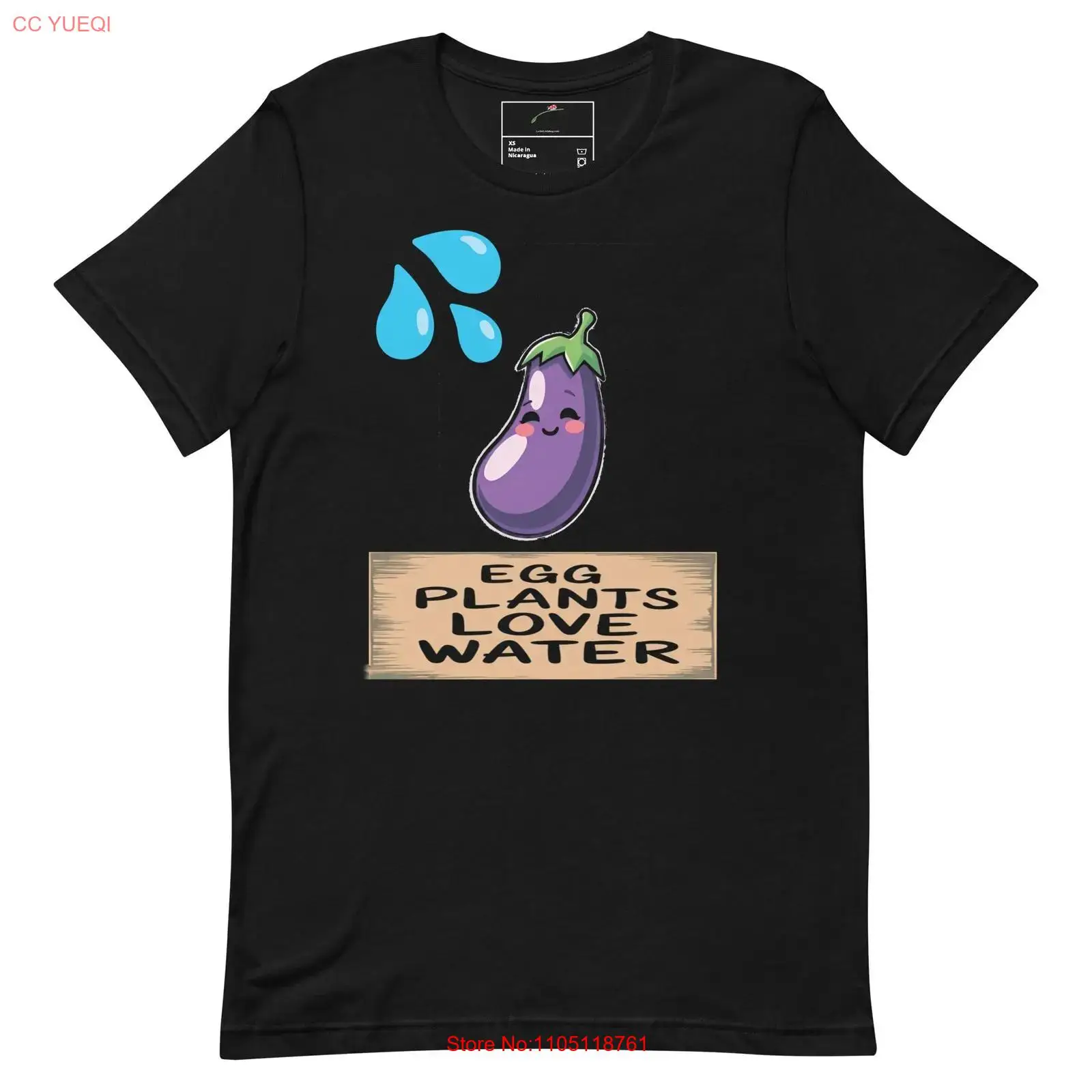 Eggplants Love Water T Shirt F – обзор и цена Quirky Vintage Fashion
