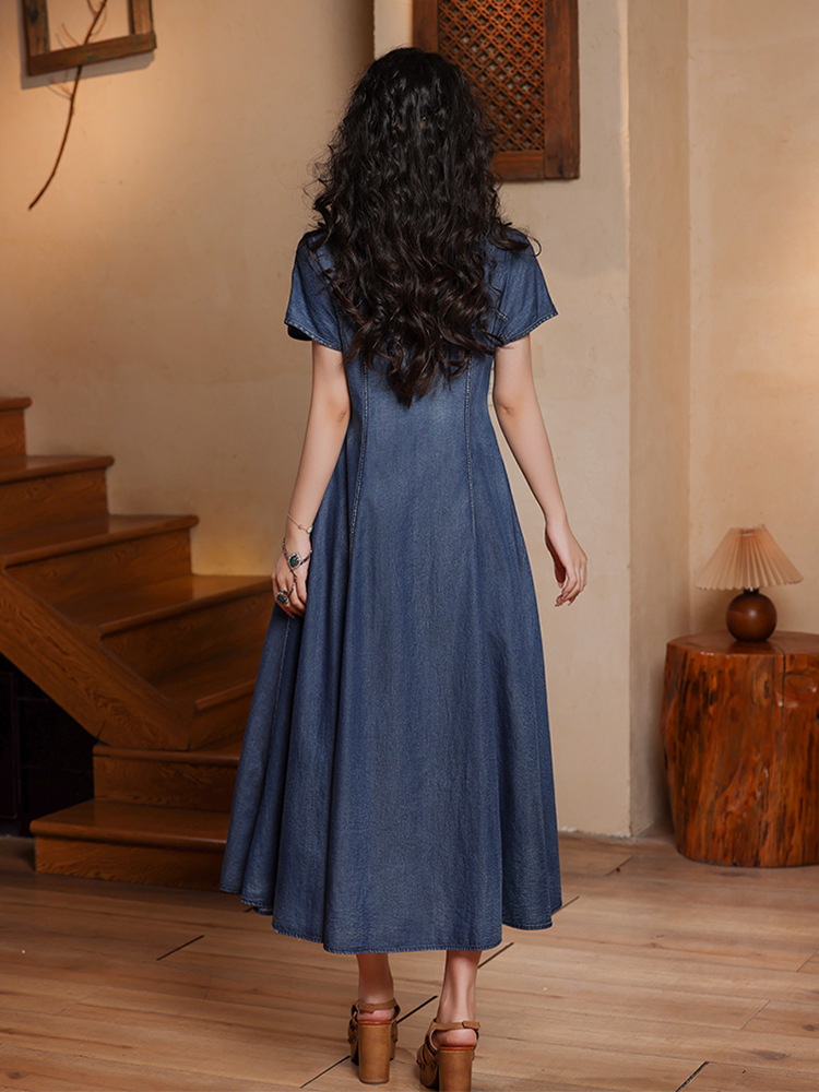 TIYIHAILEY Women Denim Dresses – обзор и цена Vintage Fashion Women Dresses